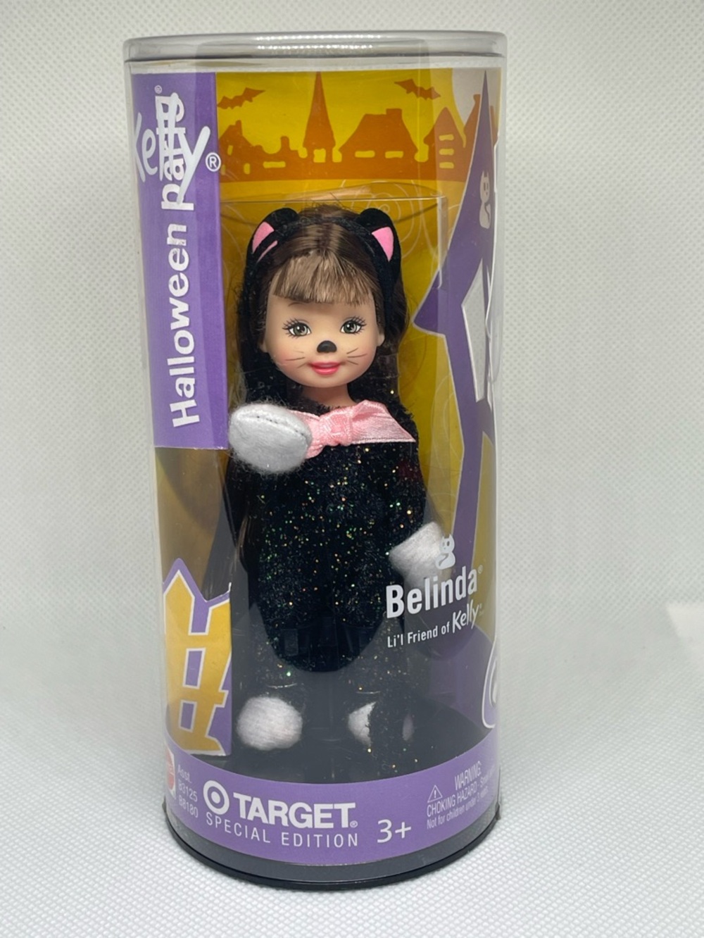 Kelly Club Halloween Party Belinda as Kitten 2003 MATTEL Special Edition NWT Cat